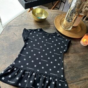 AUTHENTIC GIVENCHY PEPLUM TOP KIDS 4T